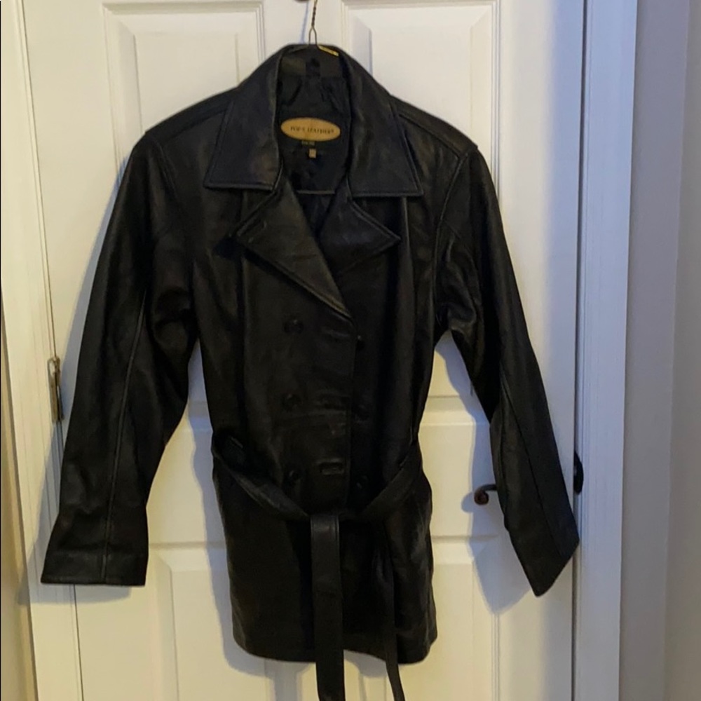 New without tags, Handmade Turkish Leather jacket